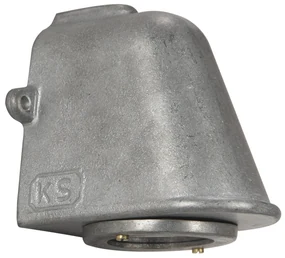 Offshore Muurlamp Ruw Aluminium met Lichtsensor LED