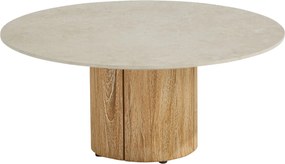 Enna lounge tuintafel 80x35 cm rustic teak Taste 4SO