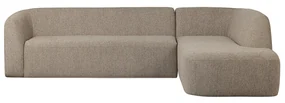 BePureHome Sloping Hoekbank Rechts Naturel Melange