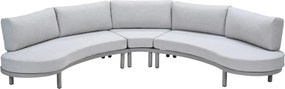 Garden Impressions Mallorca loungeset 4-delig - taupe