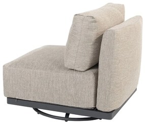 4 Seasons Outdoor Furore draai/loungestoel * SALE *  Loungestoel    antraciet weerbestendig