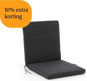 + 10% kassakorting | Dunne tuinkussen | Grijs-Antraciet | Polyester/Polypropyleen | Madison | 92x46cm | Kees Smit Tuinmeubelen