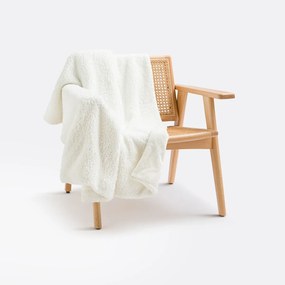 Plaid in fleece en sherpa, Maxine