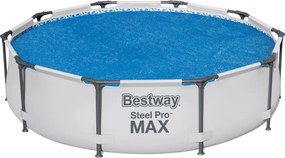 Bestway drijvende solar cover/afdekzeil - rond -Ø289 cm