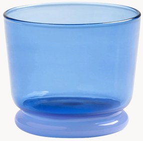 Handgemaakte waterglazen Dew van borosilicaatglas, 2 stuks