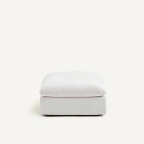 Modulaire voetensteun in geribd polyester, Giuliano