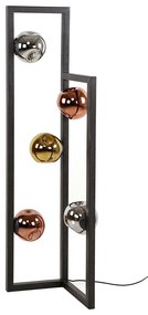 Hoek Vloerlamp Met Glazen Bollen