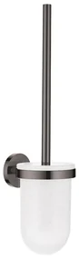 GROHE Essentials Toiletborstelhouder - wandmontage - rond - open - hard graphite 40374a01