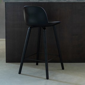 Zuiver Albert Kuip All Black Design Barkruk