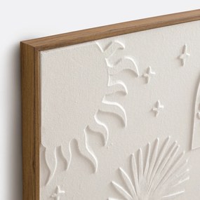 Ingelijst doek, lengte 50 x hoogte 70 cm, SANTORA