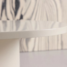 Organische Salontafel Beige - 65 X 130cm.