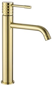Wastafelkraan Rea Lungo Diamond Gold High