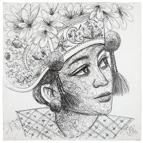 Must Living Balinese Girl Kadek Schilderij Bali
