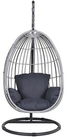 Hangstoel Panama swing egg - Cloudy grey