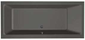 Xenz Kristal ligbad acryl 180x80x45cm antraciet