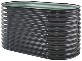 Metalen tuinpot 800 l Mandal Store Boss antraciet