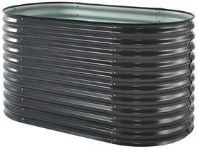 Metalen tuinpot 800 l Mandal Store Boss antraciet
