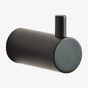 Rvs Badkamerhanger Devon Zwart - Sklum