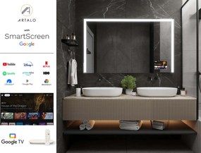 LED-spiegel in lijst voor de badkamer M2