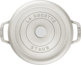 Staub La Cocotte Cocotte 28 cm / 6,75 l, Rond, White truffle - La Cocotte - Staub