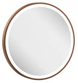 Crosswater Infinity Spiegel - met verlichting - rond - 50cm - geborsteld brons IF_MIRROR50BZ