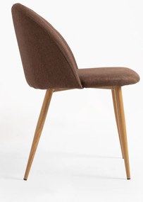 Pak 4 Vint Stoffen Stoelen