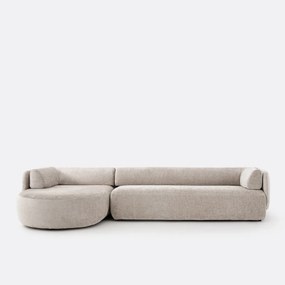 Hoekbank links, dik fluweel, Méridiano