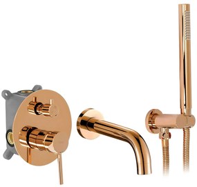 Inbouw badmengkraan Rea Lungo Copper + BOX