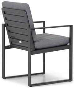 Tuinset 6 personen 260 cm Aluminium Grijs Santika Furniture Santika