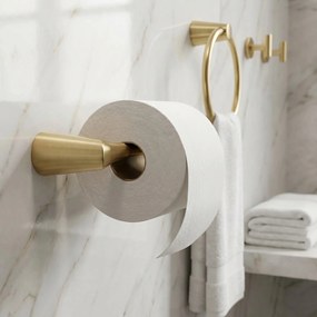 Toiletpapierhouder 16205 VIBE Brush Gold