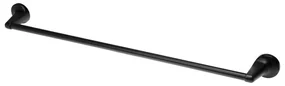 Haceka Aspen Enkele Handdoekhouder - 69cm - enkel - mat zwart 1209519