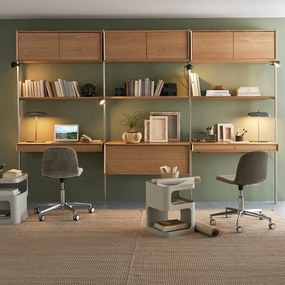 Eiken gefineerde kist B110 x D35 cm Archivita