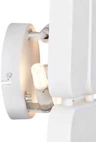 Design wandlamp wit 3-lichts - Planes Design G9 Binnenverlichting Lamp