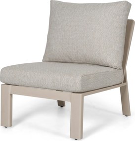 Hoek loungeset 6 personen Aluminium Zand/Beige  Lifestyle Garden Furniture Melone