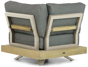 Hoek loungeset 5 personen Teak Taupe  Santika Furniture Santika