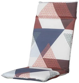 Madison Kussen hoog 50x120 universeel Triangle blue