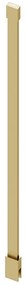 Saniclear Redro glas plafond bevestiging geborsteld messing - mat goud