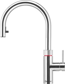 Quooker Flex met COMBI boiler en CUBE reservoir 5-in-1 kokend water kraan Chroom