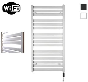 Sanicare HVW - Moda electrische WifiRadiator - 120x60cm - mat wit met thermostaat wit - rechtsonder HRDWW 601200/W