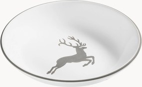 Handgemaakt soepbord Grauer Hirsch