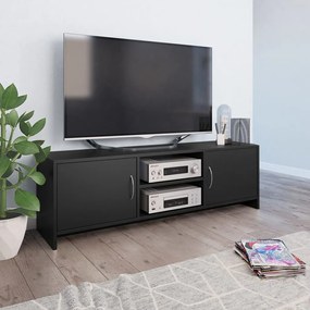 vidaXL Tv-meubel 120x30x37,5 cm bewerkt hout zwart