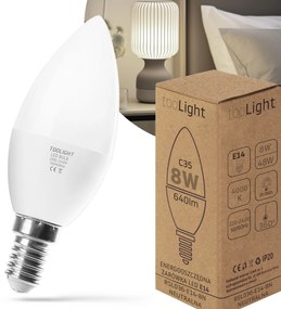 LED lamp RSL036 E14 8W Neutral