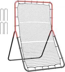 VEVOR Baseball en Softball Rebounder Net, 3 x 4,5 ft PitchBack Baseball Pitching Nest, 3-Way Baseball, Softball Pitchback Net, Fielding Trainer, Bounce-Back Net voor Fielding/Gooien Oefening