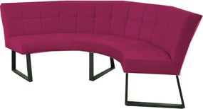 Eetkamerbank - Amsterdam - stof Element fuchsia 19 - geschikt voor tafel 130 cm