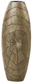 Vloervaas polystone – vloervaas Turtle, groot – vloervaas goud