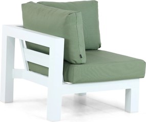 Hoek loungeset 6 personen Aluminium Wit  Lifestyle Garden Furniture Luca
