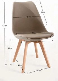 Set 4 Synk Basic Stoelen