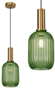 Plafondlamp Hangend Glas Groen APP459-1CP