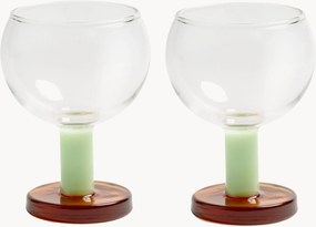 Handgemaakte wijnglazen Cantine, 2-delig