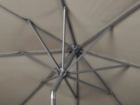 Platinum Riva stokparasol 3 m. rond - Teak Antraciet